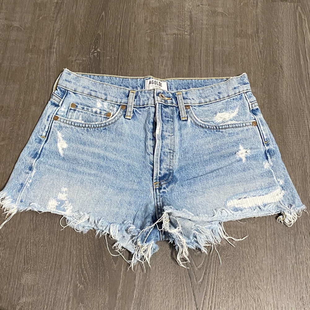 AGOLDE Parker Vintage Cut Off Short in Swapmeet Size 26 Style# A026-811 - Picture 2 of 13